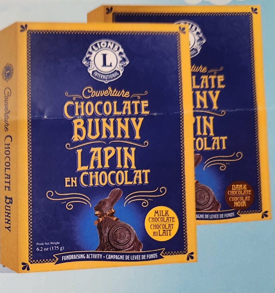 20240109_chocolate_bunny_fundraiser Cobourg Lions Club