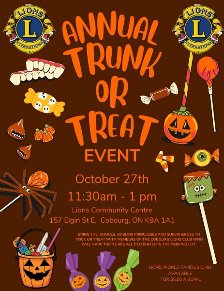 TRUNK or treat