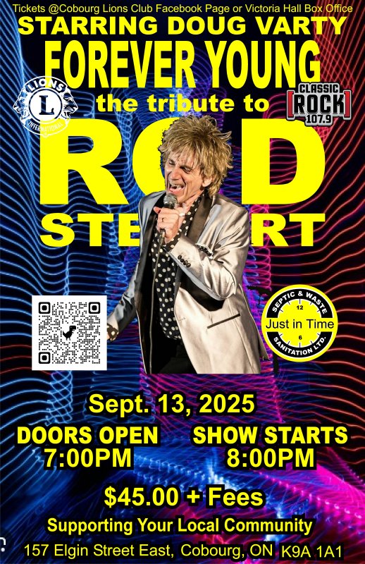 Tribute to Rod Stewart Poster
