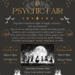 Witches Ball Psychic Fair poster