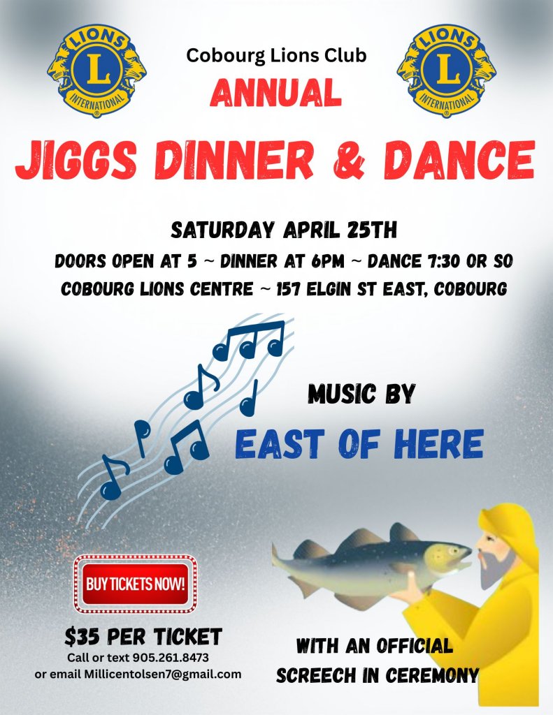 Annual Jigss Dinner and Dance April 25, 2026 Poster
