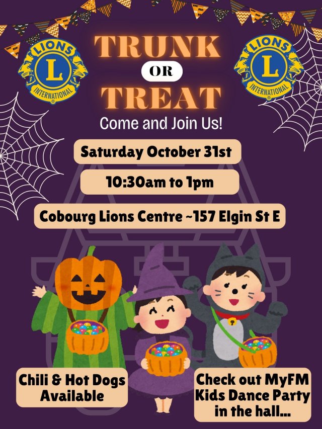 Trunk or Treat Oct 31 2026
